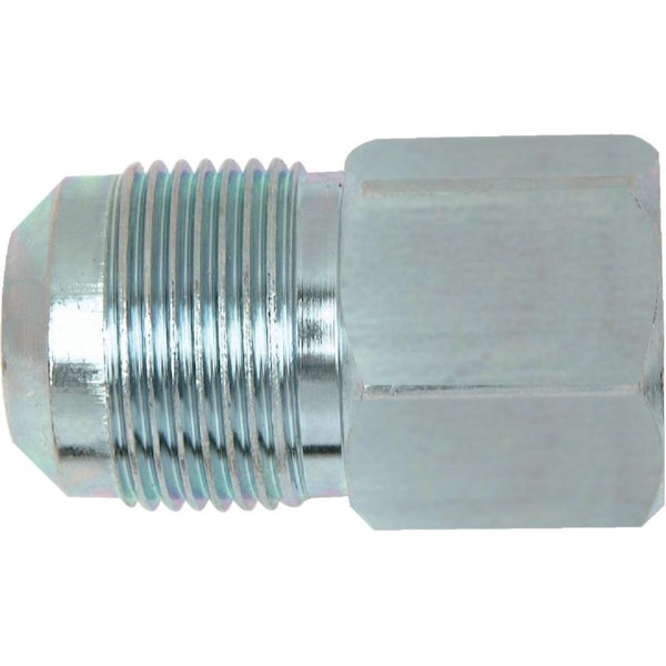 Dormont 5/8 In. OD Flare x 1/2 In. FIP Zinc-Plated Carbon Steel Adapter Gas Fitting 90-3032R - main